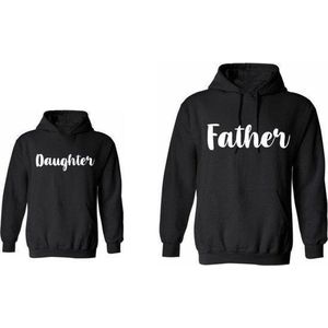 Hoodie voor Vader-Daughter Father-Maat Xl