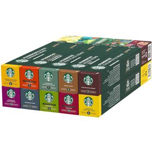 Starbucks® by Nespresso Probeerverpakking - 10 varianten - 10 x 10 capsules