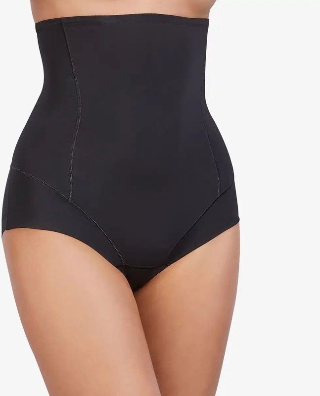 Avet - Corrigerende Hoge Slip - Zwart - Microfiber - Buikcorrectie