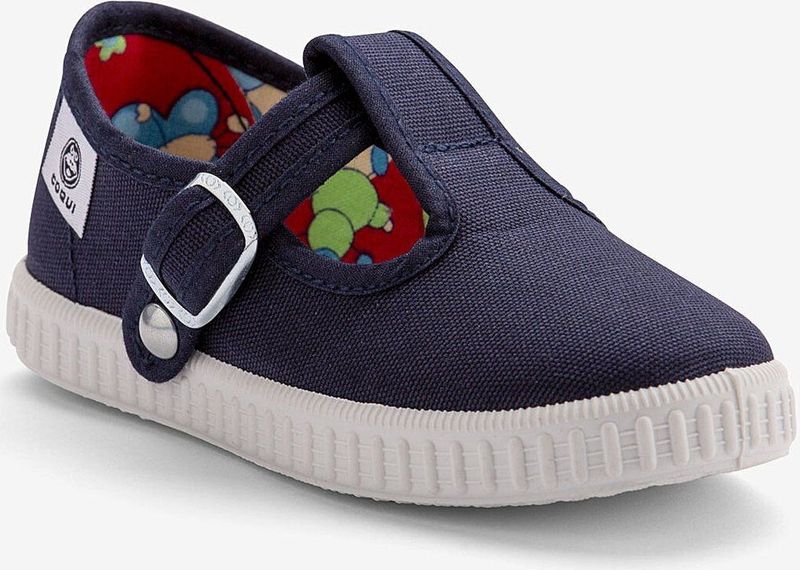 Kid’s canvas coqui mar navy 22