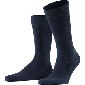 FALKE Family duurzaam katoen sokken heren blauw - Maat 39-42