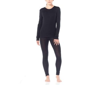 Icebreaker 175 Everyday Legging Dames Thermobroek - Black - XL