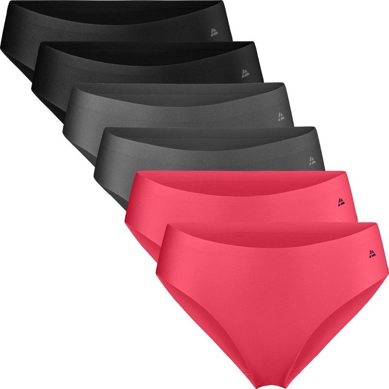 DANISH ENDURANCE - Onzichtbare Slips - Veelkleurig - 6-Pack - Naadloos