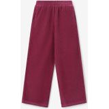 Sissy-Boy - Donkerrode Corduroy Broek - Hoge Taille - Loose Fit