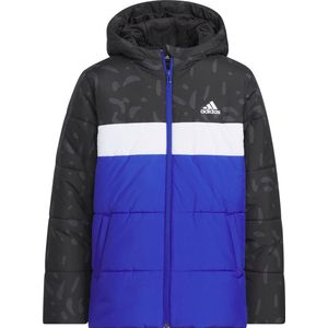 adidas Sportswear Colorblocked Padded Jacket Kids - Kinderen - Zwart- 110