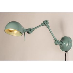 Lumidora Wandlamp 74471 - E14 - Groen - Metaal