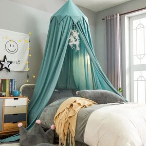 Goodivery ® Luifel voor meisjesbed, decoratieve luifel voor kinderbed met kwastjes, schuiltent voor kinderkamer of ledikantje Kinderkamer om te decoreren, spelen, lezen