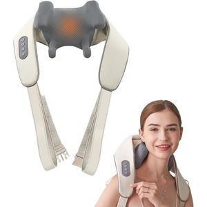 Lexium Nekmassage apparaat - Nekmassage - Massagekussen - Nek massage - Nekmassage kussen - Massage apparaat - Nek en Schouder Massage Apparaat