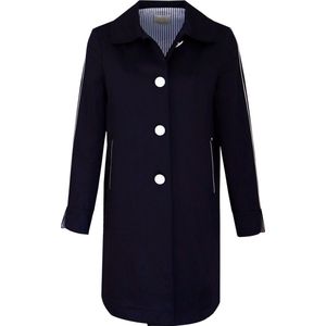 Verysimple • donkerblauwe trenchcoat • maat L (IT46)