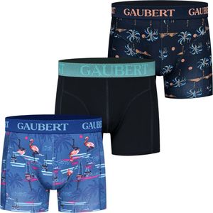 Bamboe Boxershorts Heren | Maat XL | Gaubert | Trendy Felle Kleuren | 3 Stuks | Jungle en Tropen