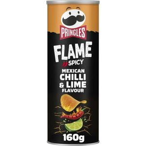 9x Pringles Chips Flame Chili & Lime 160 gr