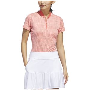 Adidas W UlT C SLD Dames Jaquard Polo Koraal
