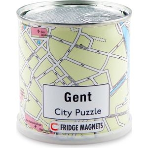 City Puzzle Gent - Puzzel - Magnetisch - 100 puzzelstukjes