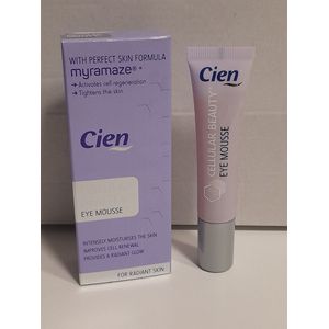 Cien cellular beauty Eye Mousse met MYRAMAZE.