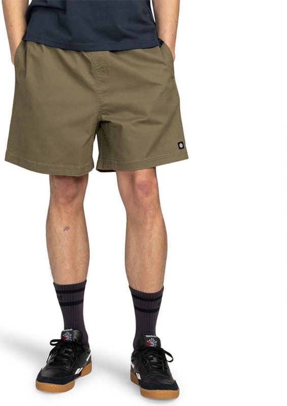 Element - Chillin Classic Short - Kaki - Katoen