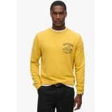 Superdry Copper Label Graphic Sweatshirt Geel Man