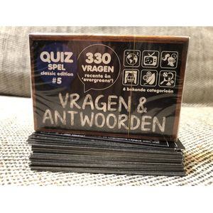 Vragen & Antwoorden #5 -  Pocketformaat Trivia Quiz en Aanvulset / Uitbreiding