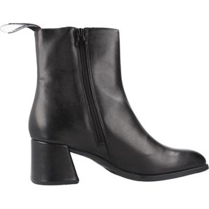 Camper - Kora - Leren Enkellaarsjes - Bruin - 5 tot 8 cm Hakhoogte - Ritssluiting