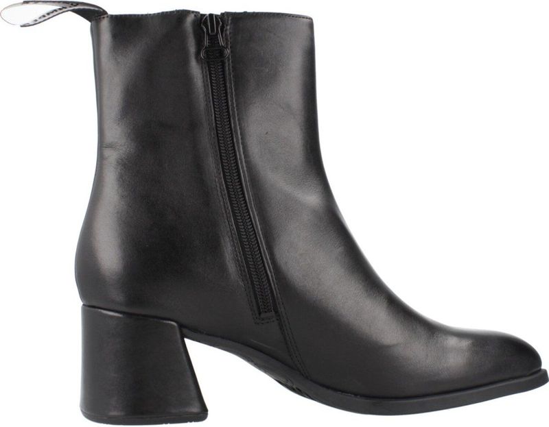 Camper - Kora - Leren Enkellaarsjes - Bruin - 5 tot 8 cm Hakhoogte - Ritssluiting