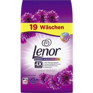 Lenor - Poederwasmiddel - Amethist & Bloemen Boeket - 19 Wasbeurten