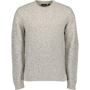 Blue seven heren - Trui 376454 ecru gemeleerd maat L