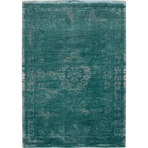 8258 Fading World Medallion Jade Vloerkleed - 80x150  - Rechthoek - Laagpolig,Vintage Tapijt - Klassiek - Beige, Groen