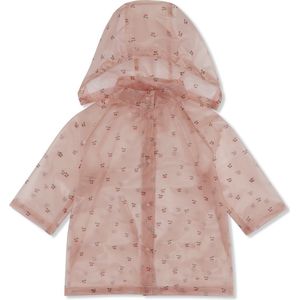 Konges Sløjd Regenjas - Brume Raincoat - Cherry Blush - Maat 2 jaar