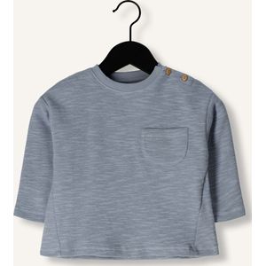 PLAY UP Rib Ls T-shirt B Tops & T-shirts Unisex - Shirt - Lichtblauw - Maat 62