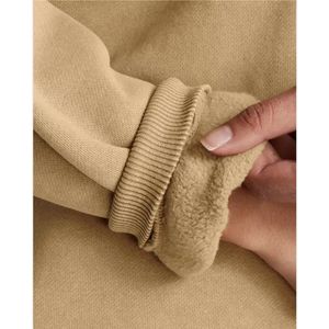 Under Armour - Icon Heavyweight Fleece Crew - Bruin - Katoenmix