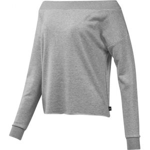 Reebok Yoga Pullover Sweatshirt Vrouw Grijs Xs