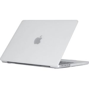 Mobigear Laptophoes geschikt voor Apple MacBook Pro 14 Inch (2021-2024) Hoes Hardshell Laptopcover MacBook Case | Mobigear Matte | Doorzichtig Hoesje MacBook Pro 14 Inch (2021-2024) - Transparant - Model A2442 / A2779 / A2918 / A2992