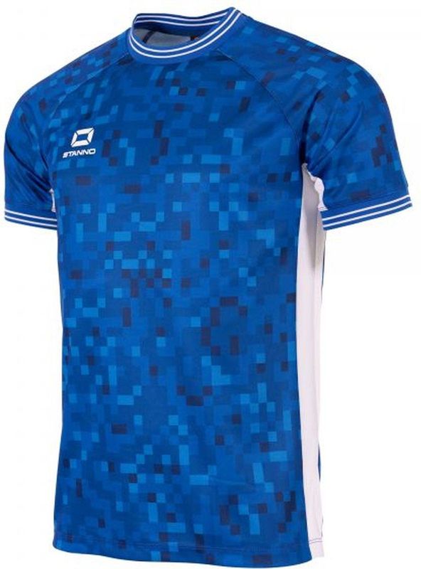 Stanno - Pixel Shirt - Blauw - Sportshirt