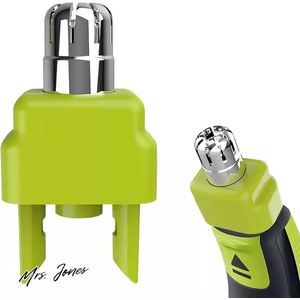 Mrs. Jones Vervangmesjes Neus en Oren Compatibel met Alle Modellen 360 Roterend Systeem Eenvoudige Reiniging (1 stuk) (Vervangmesjes Neus) .