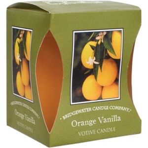 Geurkaars Orange Vanilla Bridgewater 3 stuks