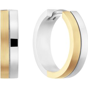 Glow 107.3000.15 Dames Oorbellen - Oorringen - Sieraad - Zilver - 925 Zilver - 15 mm lang