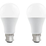 VITO LED Lamp A60 B22 - 15W (vervangt 100W) - 1365lm - 4000K - 220-240V - Ø50mm - Energiezuinig - 2 stuks