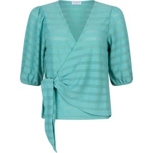 Lofty Manner - Blouse Top Amare Pd17 1 - Blauw - Dames