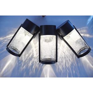 CNL Sight Solar wandlamp-Tuinverlichting op zonne energie-Solar Mason Jar-verlichting lichten- warm wit-voor buiten zonlicht buitenlamp-op zonne-energie mason jar zonne-verlichting scheur versieren Glas
