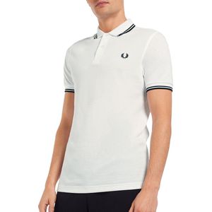Fred Perry - Polo M3600 Wit - Modern-fit - Heren Poloshirt Maat S