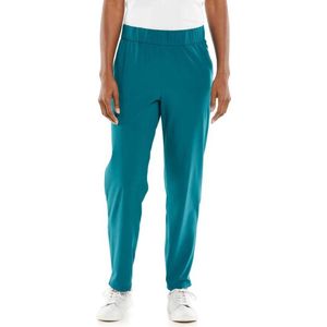 Coolibar - UV-sportbroek voor dames - Sprinter - Effen - Teal Lagoon - maat XS