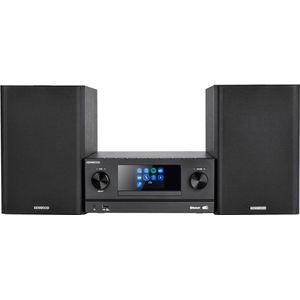 M-9000S-B Micro HiFi Systeem – CD, DAB+, Internetradio, Spotify, FM, Bluetooth & USB – Groot TFT Kleurendisplay Voor Thuisgebruik
