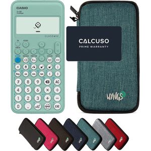 CALCUSO Basispakket turkoois met Rekenmachine Casio FX-92 College ClassWiz