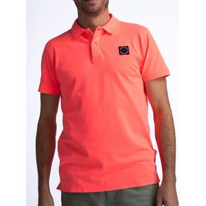 Petrol Industries - Heren Klassieke Polo Zest - Roze - Maat XXXL