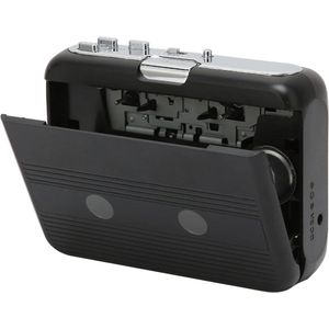 EGoods - Draagbare stereocassettespeler met 3,5 mm hoofdtelefoonaansluiting en luidspreker