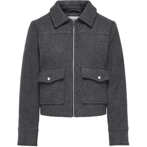 Jacqueline de Yong - Nelly Short Zip Jacket - Tussenjas