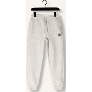 Nik & Nik Bruno Sweat Pants Jongens - trainingsbroek - Lichtgrijs - Maat 116