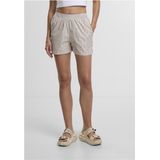 Urban Classics - Damesshorts - Cloud/White - Korte Broek - Losse Pasvorm