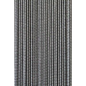 Sun-arts Vliegengordijn Roma Draad 232x100 Cm Pvc Transparant/groen