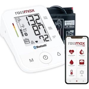 Rossmax X3 BT - Bloeddrukmeter - Bovenarm - Klinisch Gevalideerd - Bluetooth