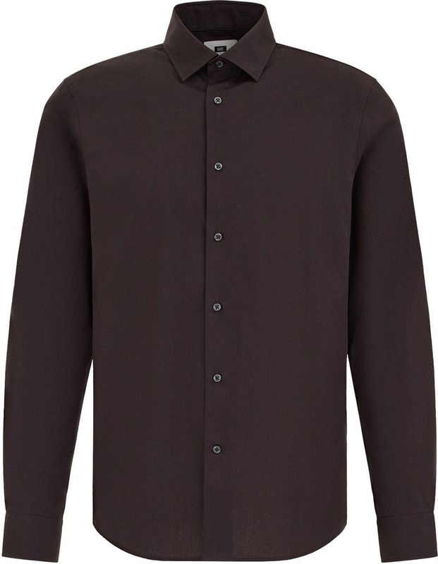 WE Fashion Heren Easy-care regular fit overhemd